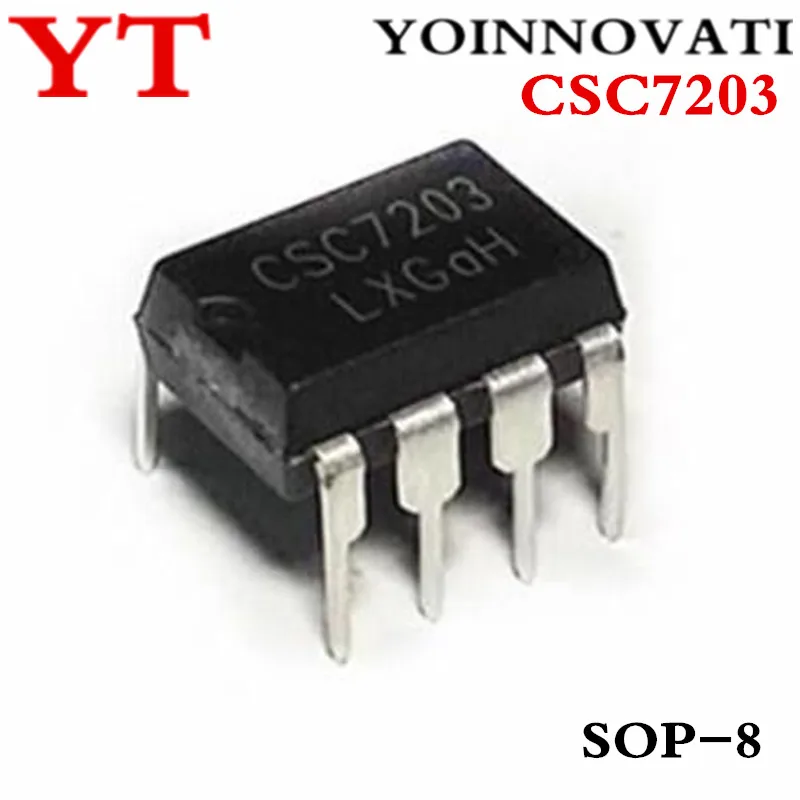 

Новые оригинальные 10 шт., CSC7203 C7203 DIP-8 IC