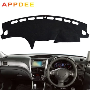 

APPDEE Car Dashboard Cover For Subaru Forester 2009 2010 2011 2012 2013 Dash Mat Dashboard Pad Carpet Anti-UV Car Styling