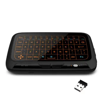 

2.4GHz Mini Backlight Wireless Keyboard H18+ USB Full Touchpad Screen Air Mouse Business Office Keyboard