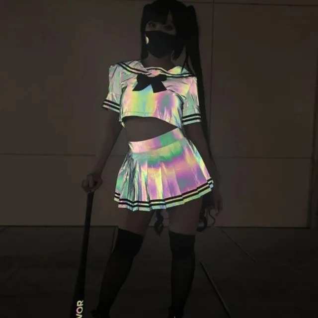 Holographic Reflective Sailor Costume 1