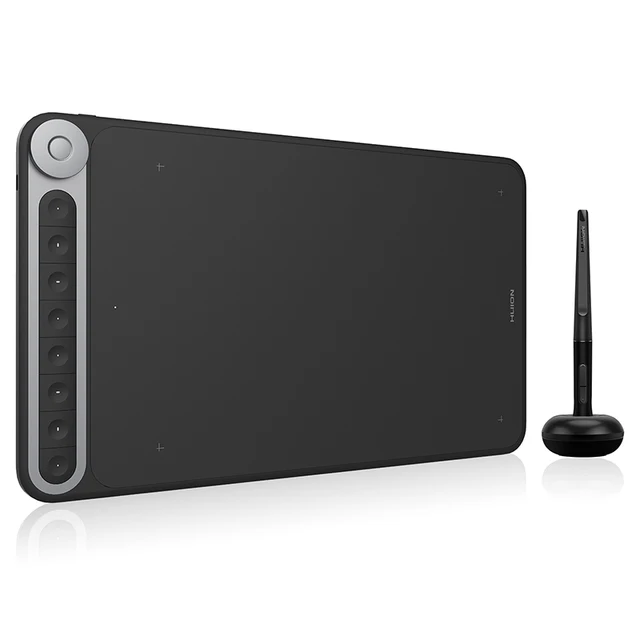 液タブ・ペンタブ HUION Q620M INSPIROY DIAL Huion-spiroy dial q620mグラフィックタブレット,ワイヤレス