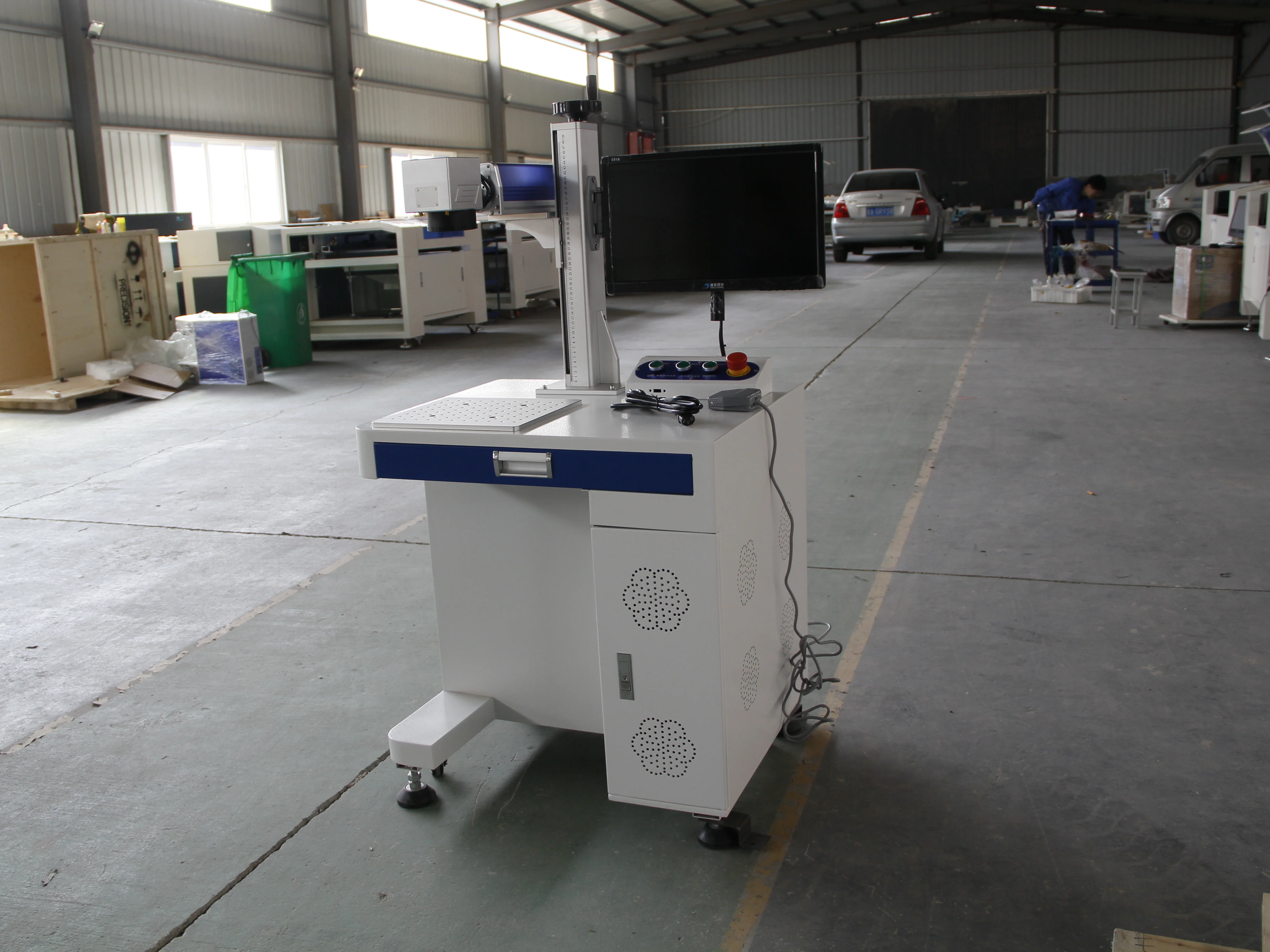 Профессиональный экономичный станок для лазерной гравировки 20 Вт 30 50 с Sino Galvo Scan