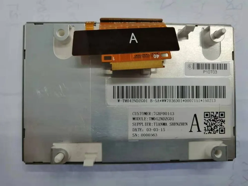 Yqwsyxl 4,2 дюймовый ЖК-экран панель TM042NDZG01/W-TM042NDZG01 Замена ЖК-панели