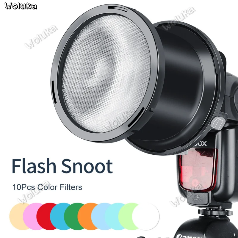 Falcon Eyes Speedlite Flash 10 шт. цветные фильтры сфокусированный снуд для C/N/S Godox Вспышка CD50 T03 P