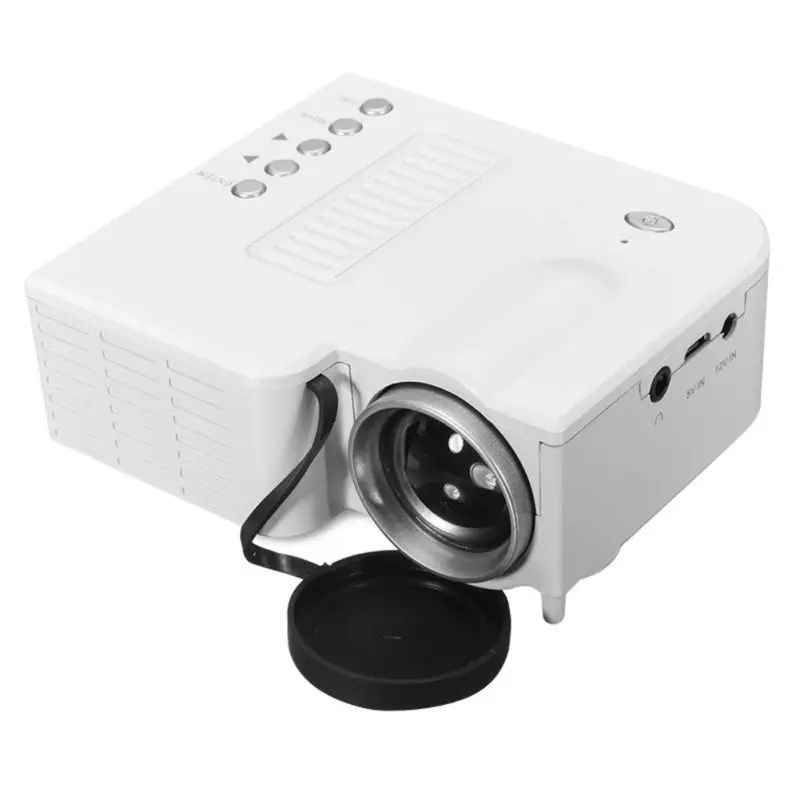 

New Mini Projector 50 Lumens USB Support TF Card LED Light Bulb With Rechargeable Battery For Home/Theater/Business