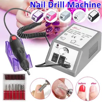 

20000 RPM Electric Nail Drill Bits Set Manicure Machine Mill Cutter for Manicure Nail Art Tools Gel Polish Grind Pedicure File