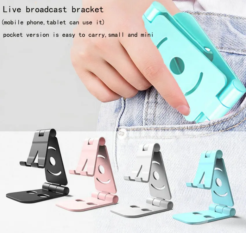 promotional 4 Colors Phone Holder Car Mount Cell Stand Tablets PC Support Bracket with Package In Stock | Мобильные телефоны и