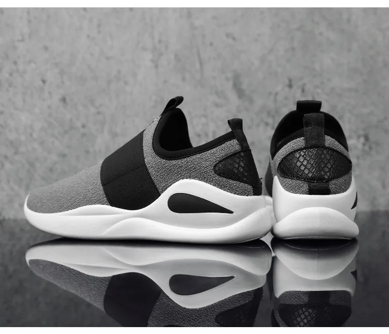 Spring New Style Foot Covering Casual Shoes Comfortable Solid Color MEN'S Sports Shoes Anti-slip Wear-Resistant Trendy Shoe