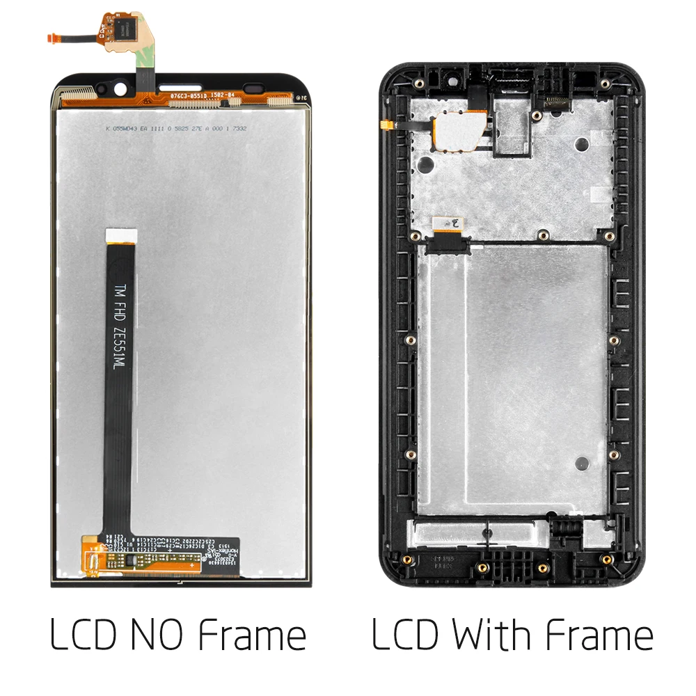 ORIGINAL-5-5-LCD-For-ASUS-Zenfone-2-ZE551ML-Display-LCD-Touch-Screen-Digitizer-Frame-ZE551ML