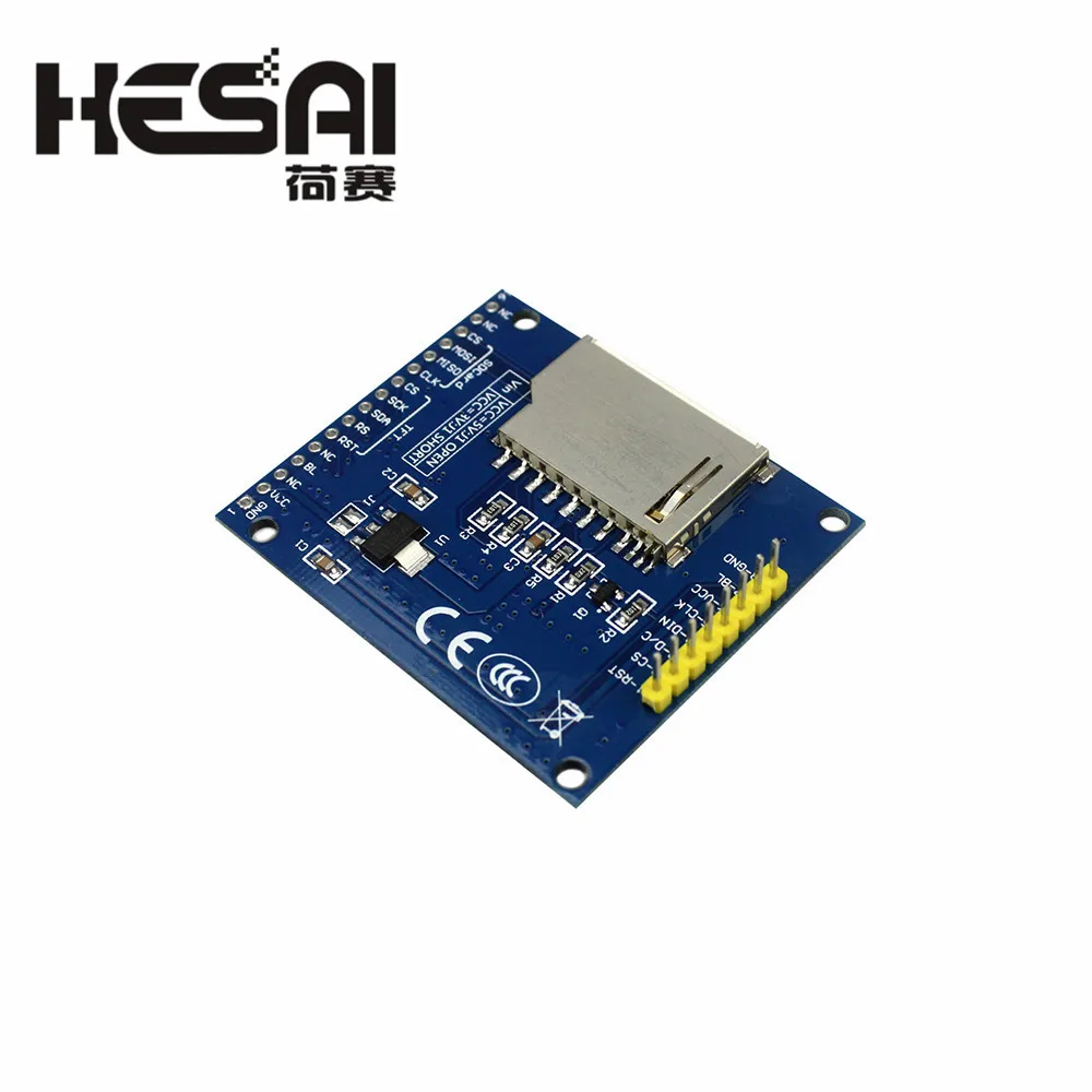 Плата адаптер для ЖК модуля дисплея 1 8 дюйма серийный SPI TFT Power IC SD Разъем 128X160 C1Hot