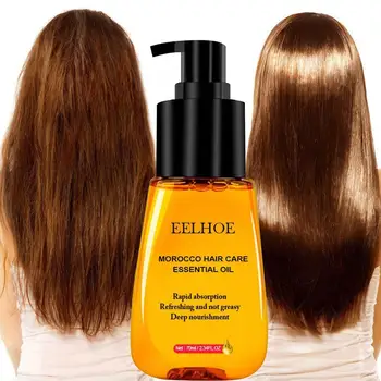

70ml Morocco Hair Care Essential Oil Fast Powerful Hair Oil Hair Hair Care Prevent Essence Loss Growth Hair Increase Liquid O9M6