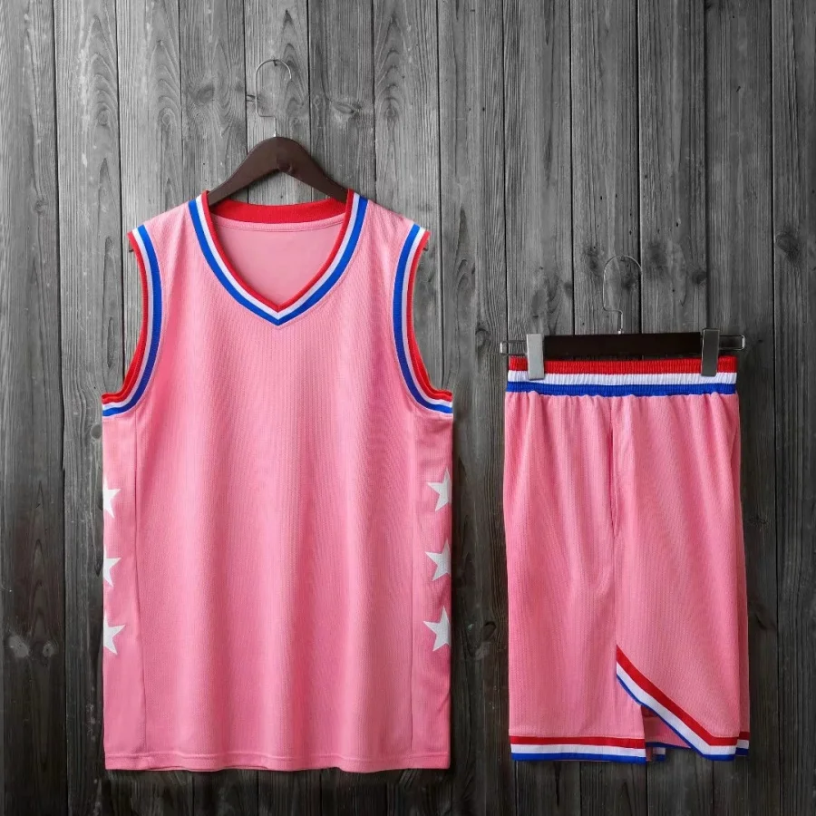 США мужские баскетбольные майки колледжа на заказ баскетбольная форма наборы Профессиональная баскетбольная футболка Джерси быстросохнущая спортивная одежда