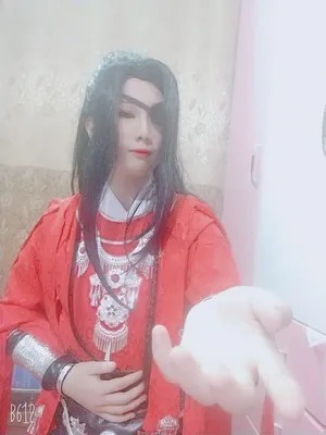 Аниме Tian Guan Ci Fu Hua Cheng, костюм для косплея, красный длинный костюм, костюмы на Хэллоуин для женщин и мужчин