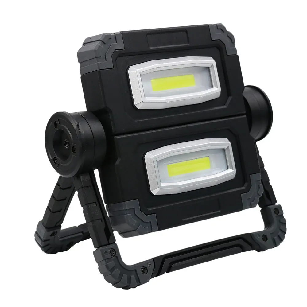 

Portable LED Spotlight Professional Work Light Outdoor Camping Foldable Flashlight 360° Rotation Outdoor Light Accessories