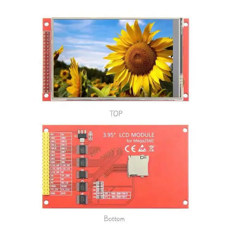 3,9" /4,0" дюймов 320*480 для Arduino UNO Mega2560 8/16 Bi ILI9488/ST7796S TFT цветной ЖК-дисплей модуль экран с сенсорной панелью