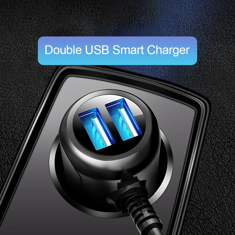 Универсальное автомобильное зарядное устройство USB быстрое автомобильный