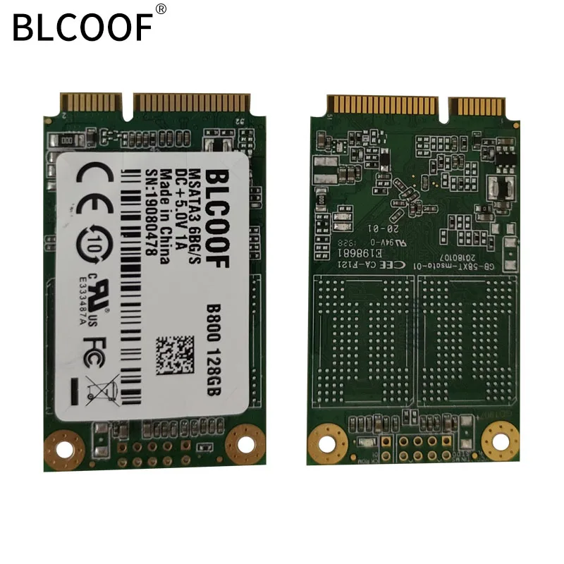 Твердотельный накопитель BLCOOF mSATA SSD жесткий диск HD m.2 sata портативный B800 128 ГБ