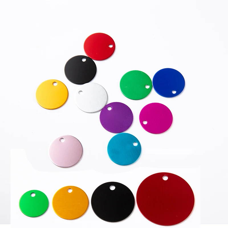 Aluminum Engraving Tags Aluminum Pet Nameplate Aluminum Dog Id Tags