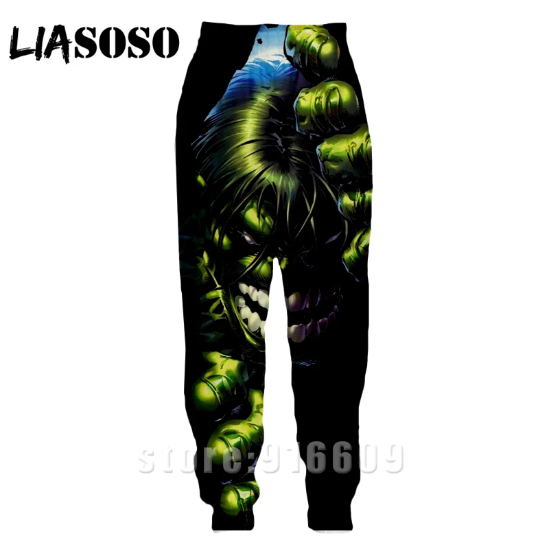 3d принт для мужчин и женщин Полная длина jogger дети рок Sweatpant зимние Халк брюки Аниме Мстители повседневные забавные Топ спортивные брюки A252