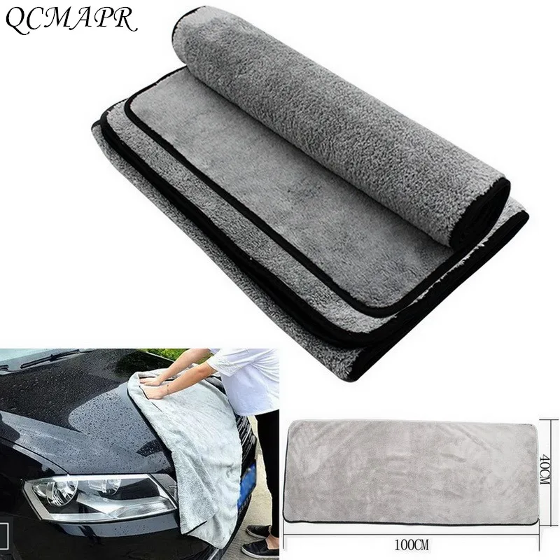

Car wash towel absorbent quick-drying cleaning towel Microfiber Towel Car Wash Cloth Auto Cleaning Door Window Care For Car Home