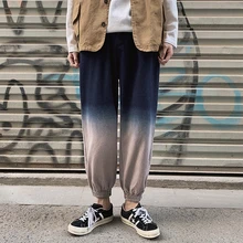 Tie-dye Gradient Hip Hop Jeans Men's Fashion Retro Casual Jean Pants Men Streetwear Loose Drawstring Denim Trousers Mens M-5XL Tie-dye Gradient Hip Hop Jeans Men's Fashion Retro Casual Jean Pants Men Streetwear Loose Drawstring Denim Trousers Mens M-5XL