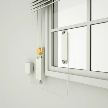 

DIY Smart Roller Blinds Drive Motor Motorized Chain Powered By Solar Panel and Charger Build-in Bluetooth APP Remote Control.