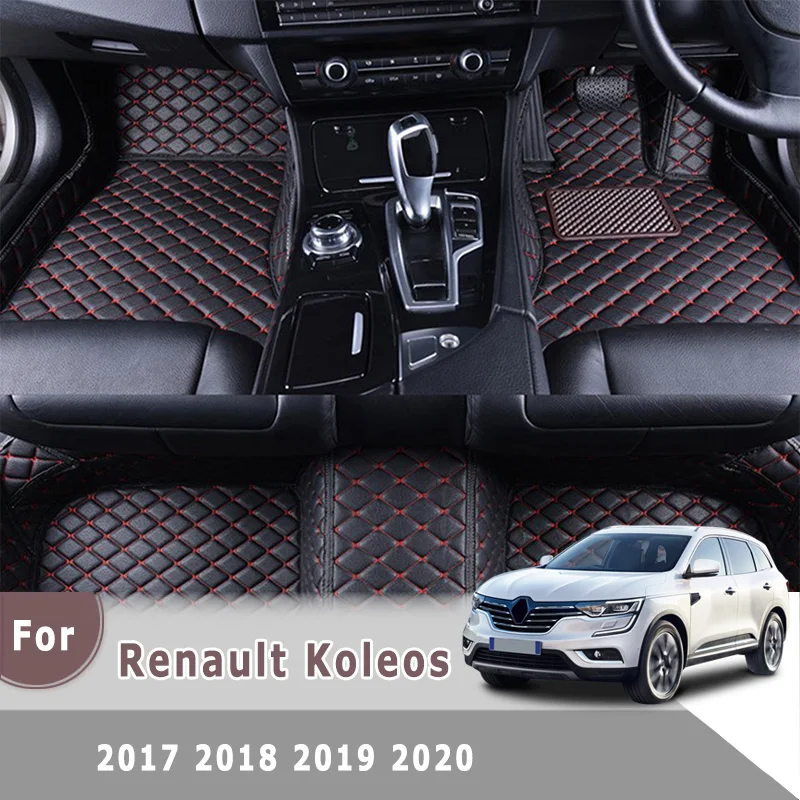 

RHD Carpets For Renault Koleos 2017 2018 2019 2020 Car Floor Mats Auto Interior Accessories Parts Styling Foot Dash Rugs