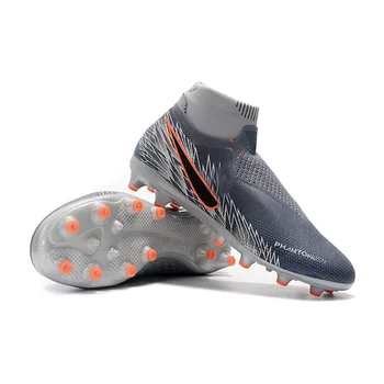 

Waterproof Seamless Foot Sock AG Football Shoes Men's Football Shoe Sneakers Soccer Cleats Spring2019 Men Leather Soft Groud(sg)