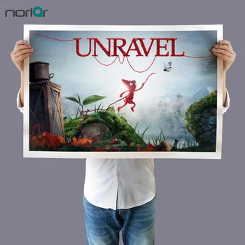 

Art Print Canvas Unravel Video Game Red Fairy Canvas Oil Painting Wall Art Pictures For Living Room Poster Printing Unframed
