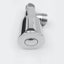 Треугольный клапан медная раковина для ванной комнаты душ сантехника угловой клапан кран водяной клапан Быстрое открытие воды запорные клапаны G1/2