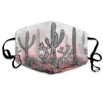 

Garde Art Studio 100% Polyester Mask, Washable Reusuable Face Mouth Mask, Anti Dust Mouth Mask for Men Women Outdoor Travel