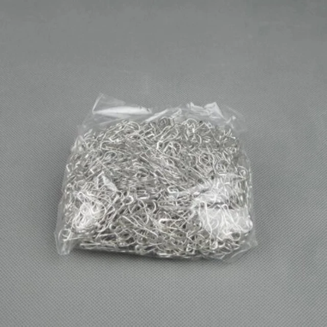 EXCELLENT QUALITY SMALL SAFETY PINS 22MM LONG, SILVER, CHOOSE