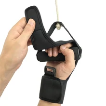 Фитнес закрепленные перчатки для восстановления силы анти-спастичность перчатки держатель Splint эластичная помощь прочный захват силы кулак