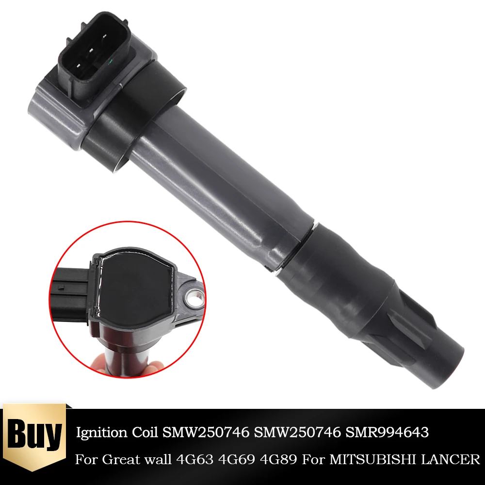 Катушка зажигания автомобиля SMW250746 SMR994643 для Great Wall 4G63 4G69 4G89 Mitsubishi OUTLANDER LANCER MN195616