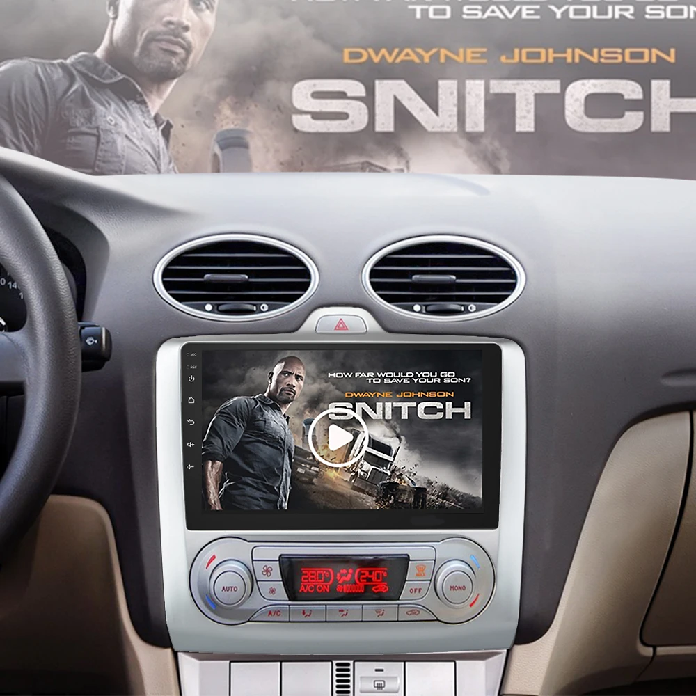 Clearance 9 inch 2 Din Android 8.0 Radio for Ford Focus Multimedia Player 2005-2011 2din GPS Navigation Player No DVD car stereo wifi 5