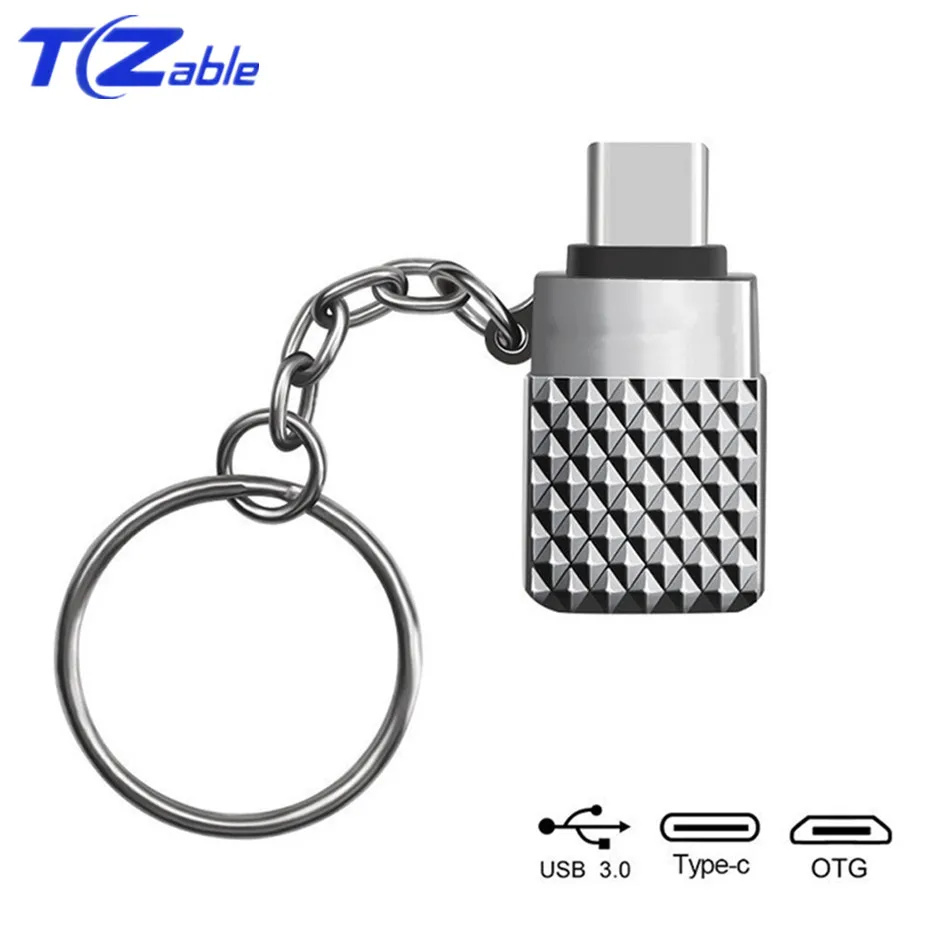 OTG type-c Usb адаптер Micro type c Usb-c USB 3,0 зарядка конвертер данных для Samsung Galaxy S8 S9 черный розовый серебристый золотой