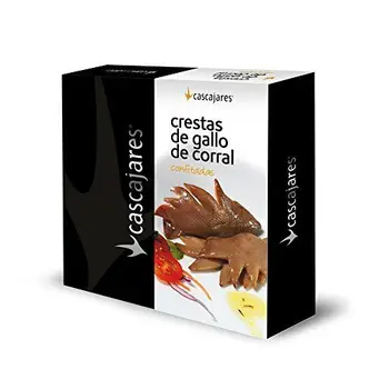 

Cascajares - Cockscombs, Clean and Confit Ready to Heat Up and Eat On Their Own Or Accompanied. Gluten-Free.