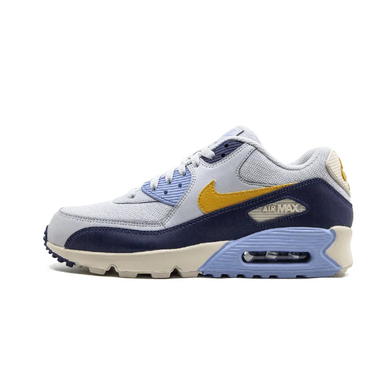 Оригинальные подлинные мужские кроссовки для бега NIKE AIR MAX 90, незаменимые спортивные уличные кроссовки, спортивная Дизайнерская обувь, 325213-131
