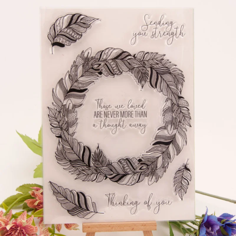 new home best mother words transparent silicone clear stamp for scrapbooking diy craft decoration soft stamp photo album Feather Transparent Silicone Stamp Cutting DIY Hand Account Scrapbooking Rubber Coloring Embossed Diary Decoration Reusable