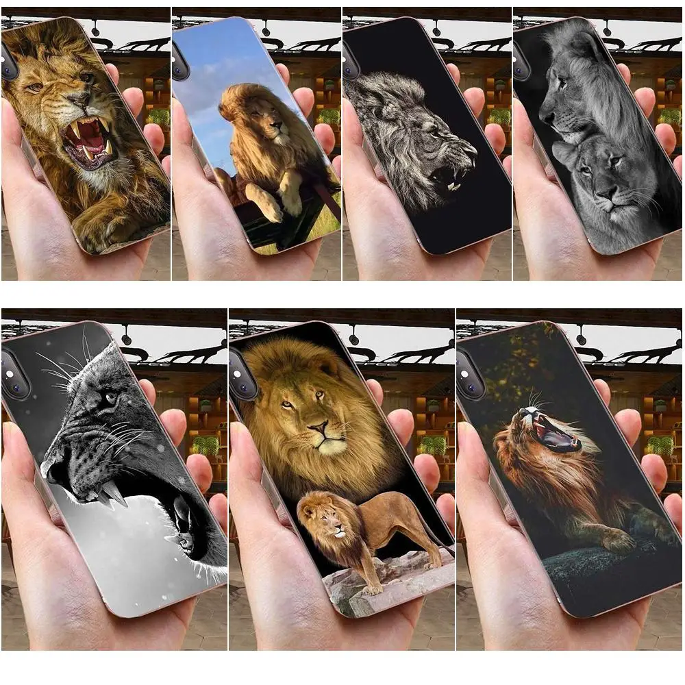 

King Tiger Lion Design For Huawei Honor Mate Nova Note 20 20s 30 5 5I 5T 7C 8A 8X 9X 10 Pro Lite Play Soft TPU New Style