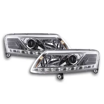 

FKFSAI010091faro daytime running lights Daylight Audi A6 type 4F year Constr. 04-08 Chrome