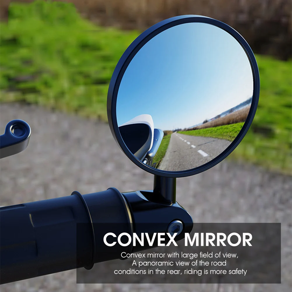 Motorcycle rear view mirrors Round 7/8" Handle bar end Foldable 2pcs/Pair For Cafe Racer New Universal CAR for motorcycle mirror motorcycle mirrors