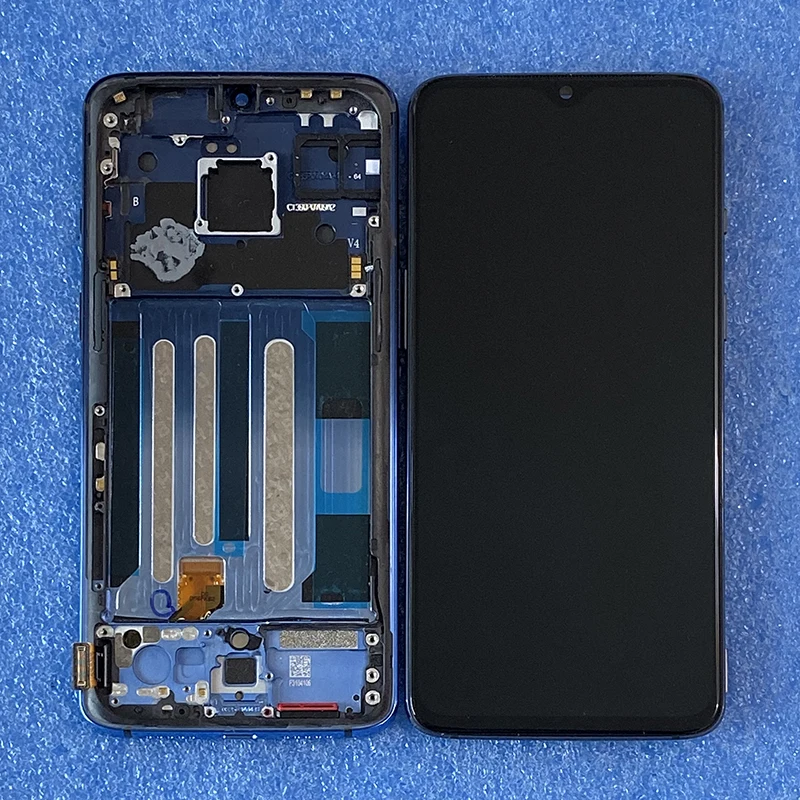 Для 6,4" OnePlus 7 оптический AMOLED ЖК-экран+ Сенсорная панель дигитайзер для OnePlus 7 ЖК-дисплей рамка