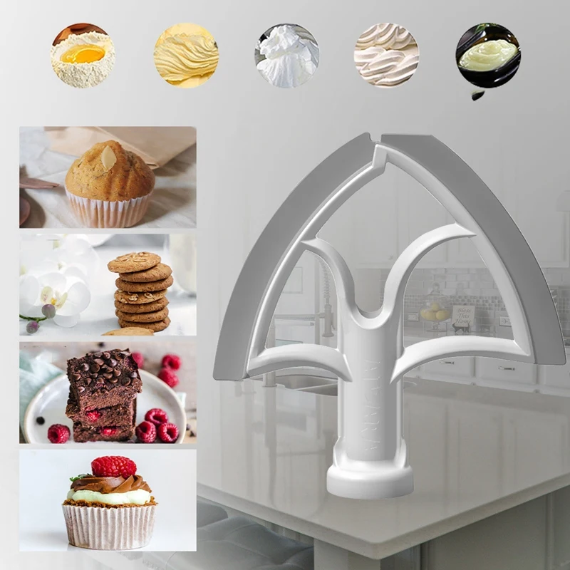 Flex Edge Beater Kitchen Aid Tilt-Head Stand Mixer 4.5-5 Quart Mixer Accessories Flexible Edges Bowl Scraper mixer accessories kitchen cooking accessories