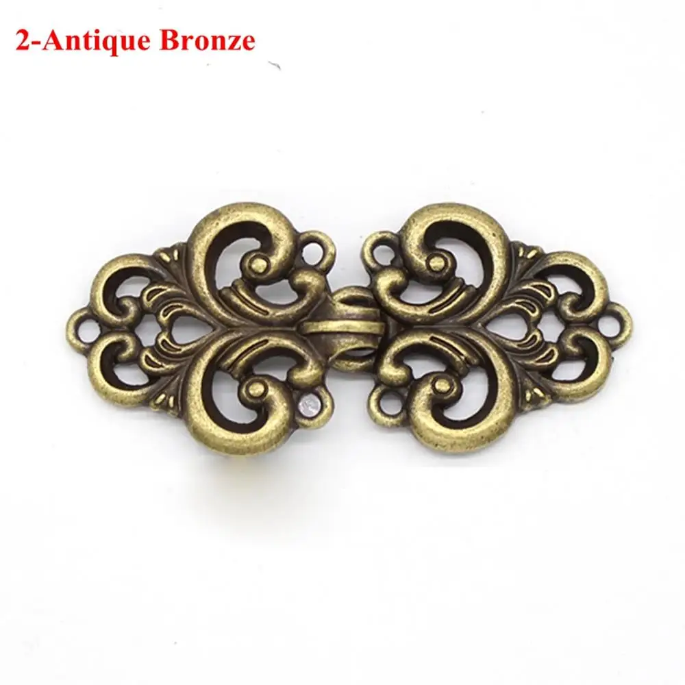 2-Antique Bronze 1 шт. кардиган ретро свитер броши шаль-блузка воротник зажимы Винтаж Шарф застежка булавки для женщин трендовая зимняя одежда аксессуары - Окраска металла: 2-Antique Bronze