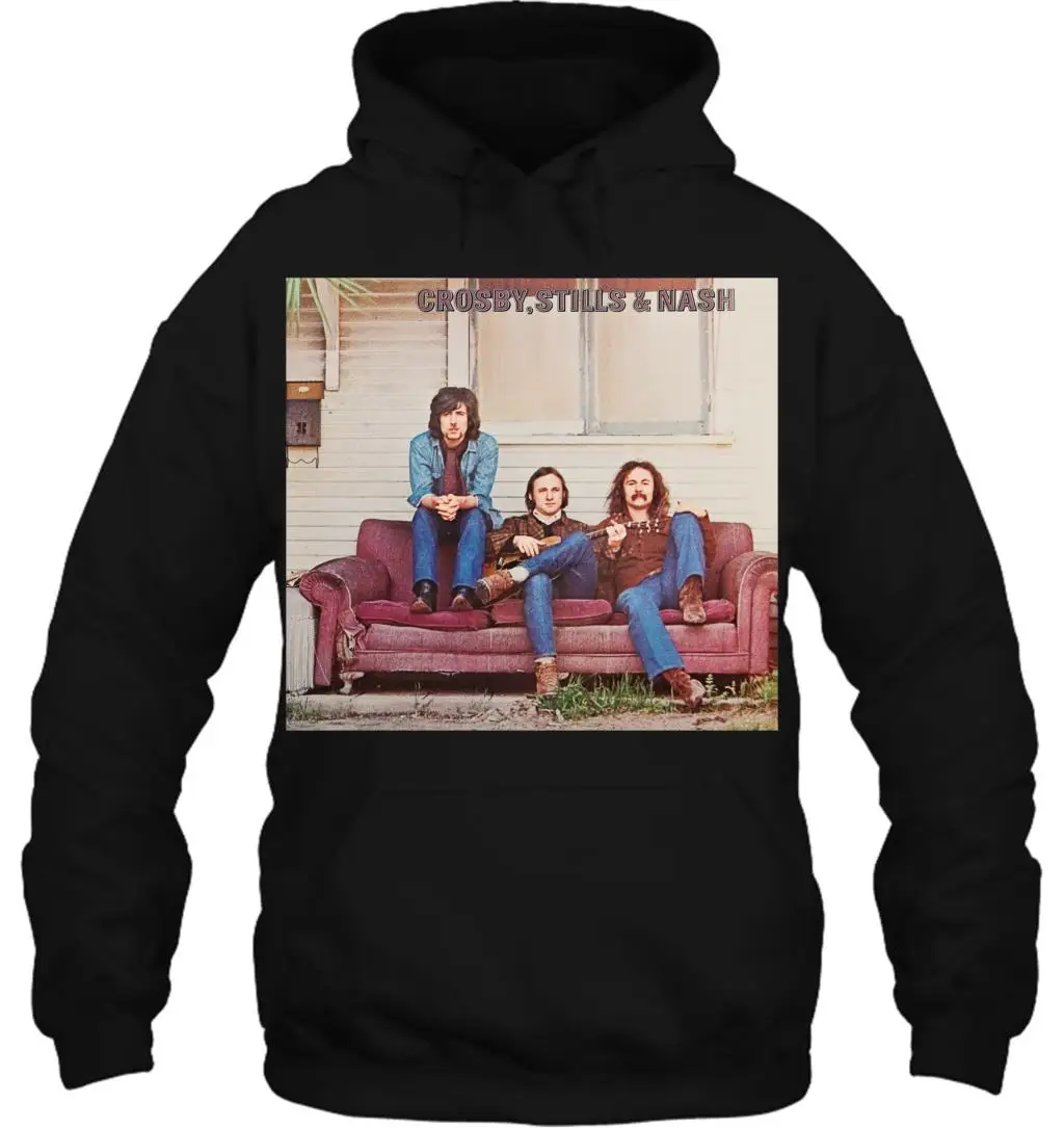 Мужская толстовка с капюшоном Crosby Stills Nash Young 1969 альбом женская уличная одежда