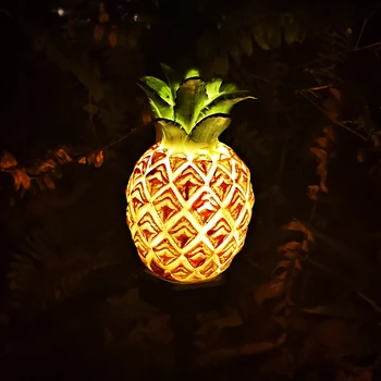 

Solar LED Lawn Lamp Cactus Pineapple Plant Shape Light For Outdoor Lighting Garden Yard Ground Decoration Lamp Creative Cute