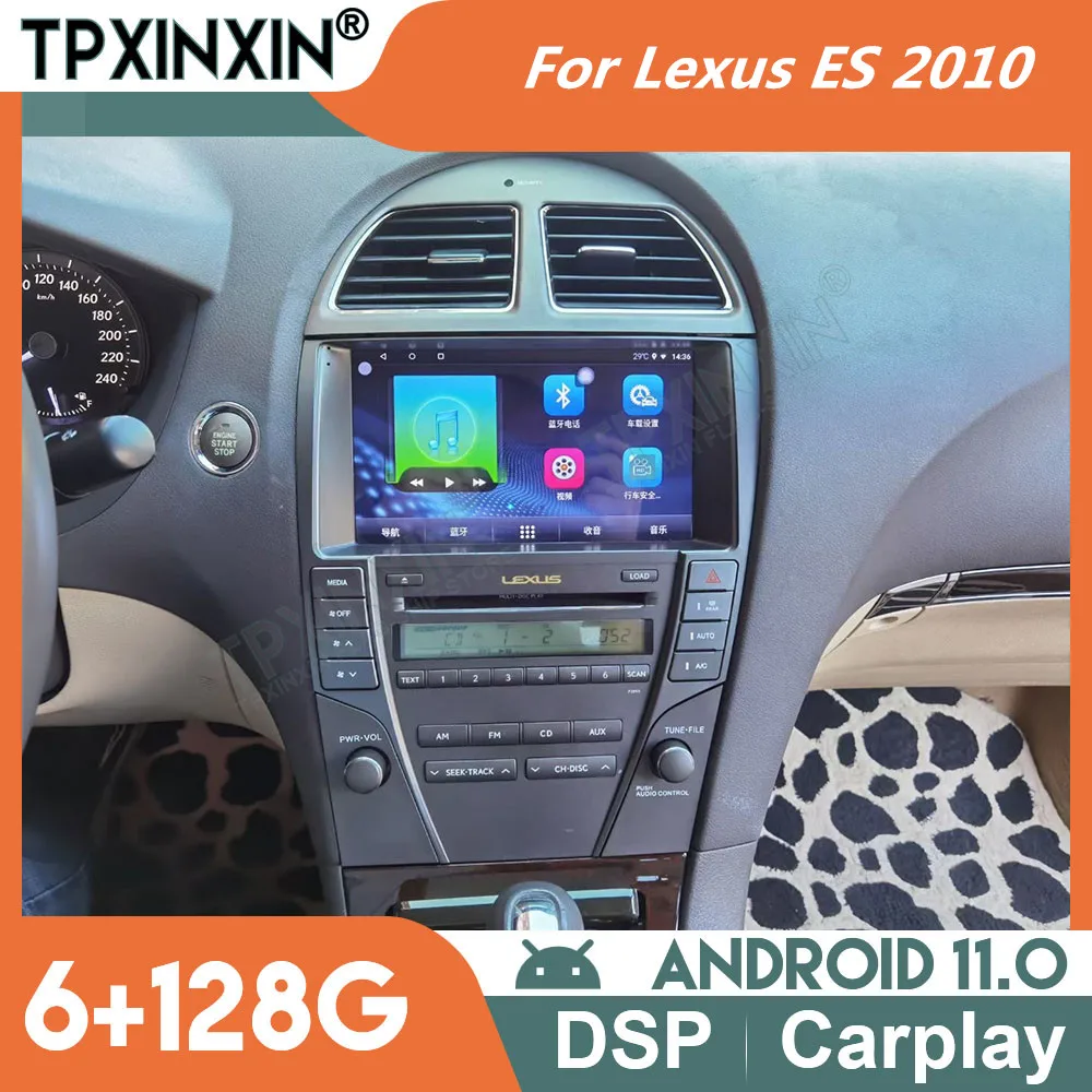 

for Lexus ES 2010 Car Radio Tape Recorder 2Din Android Stereo Autoradio Central Multimidia Video Player Screen Carplay Head Unit
