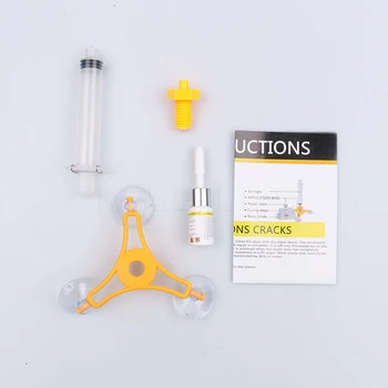 

Universal Automobile windshield repair kit tool auto glass For Chip Crack DIY Windscreen Repair Tool Sets