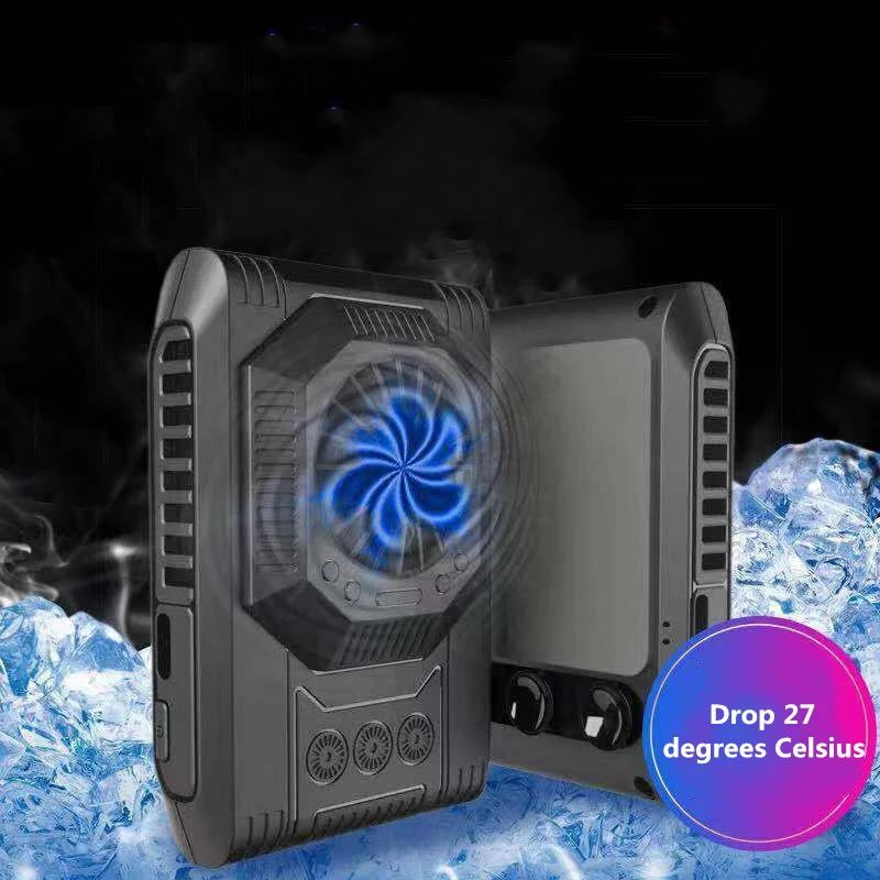 

Portable Mobile Phone Gaming Plastic Semiconductor Cooling Refrigeration Radiator Support PUBG for Smart Mobilephone Ipad Tablet